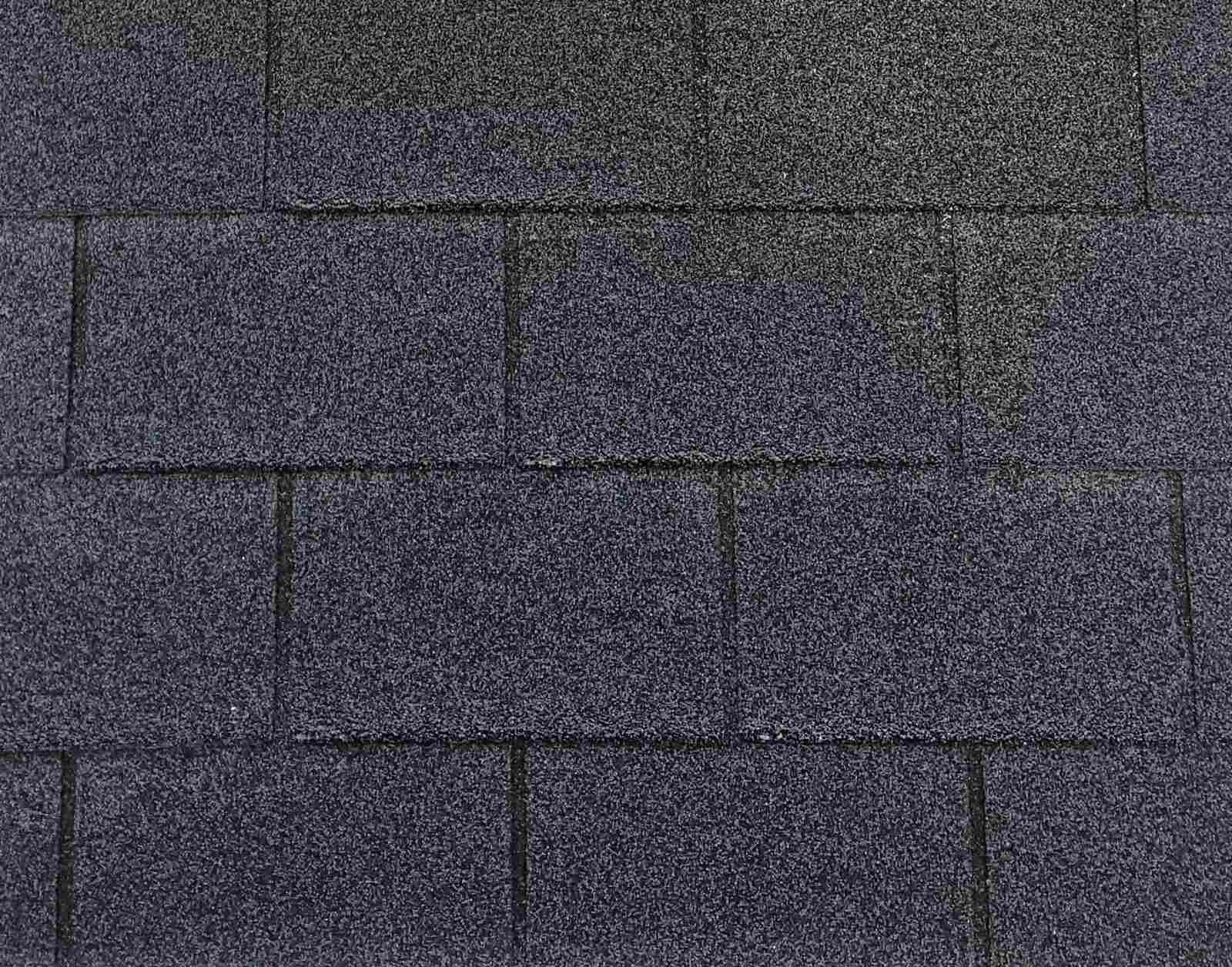 Бітумна черепиця SIM Rectangular темно сіра 1уп=2,61м2