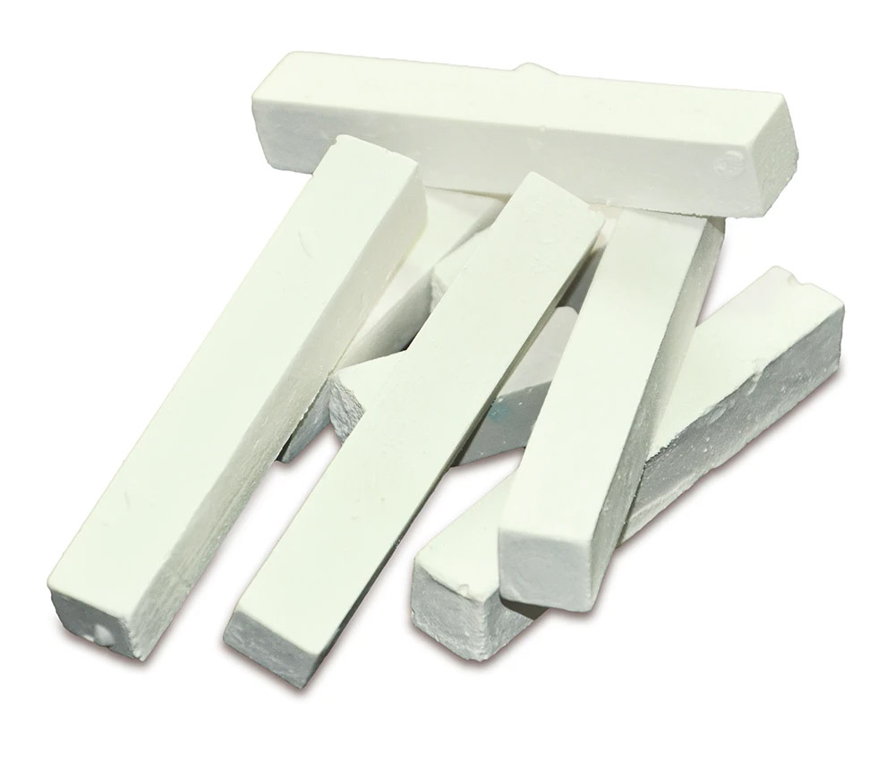 Крейда біла 12х12х75мм, 12шт, Украина 04-329