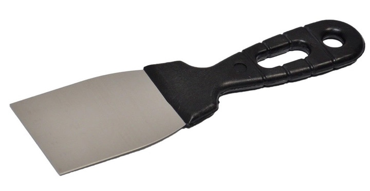 05-045 Шпательная лопатка с пл. ручкой, 100мм ПОЛЬ