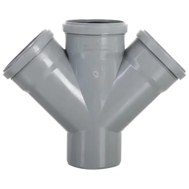 Крестовина внутренняя канализационная 100\100*45град.