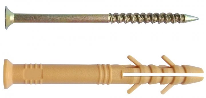 Дюбель забивной 6*60мм. ( грибок) (ОБРИЙ)