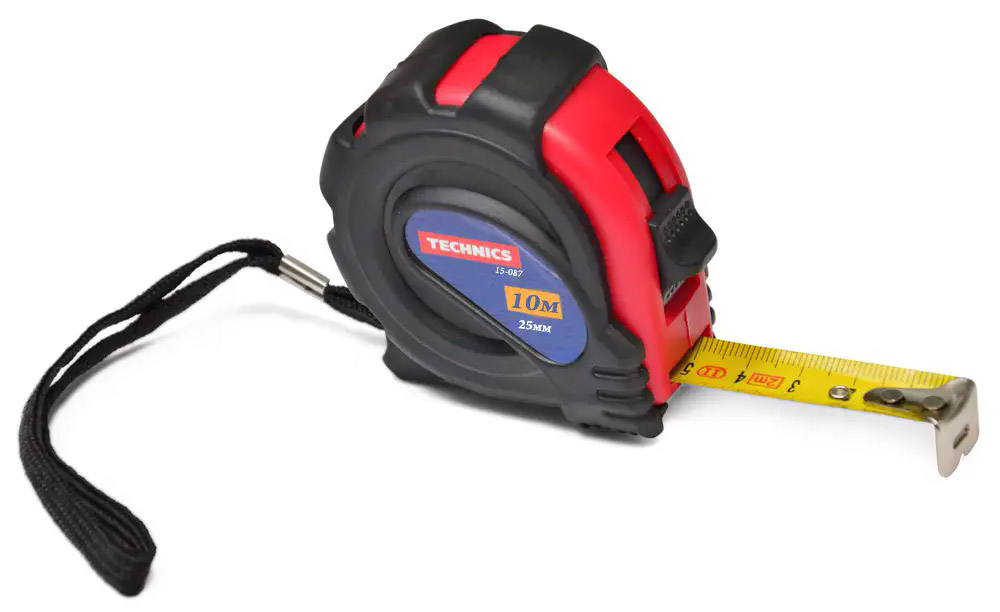 15-087 Рулетка обрез корпус 10х25  Progress