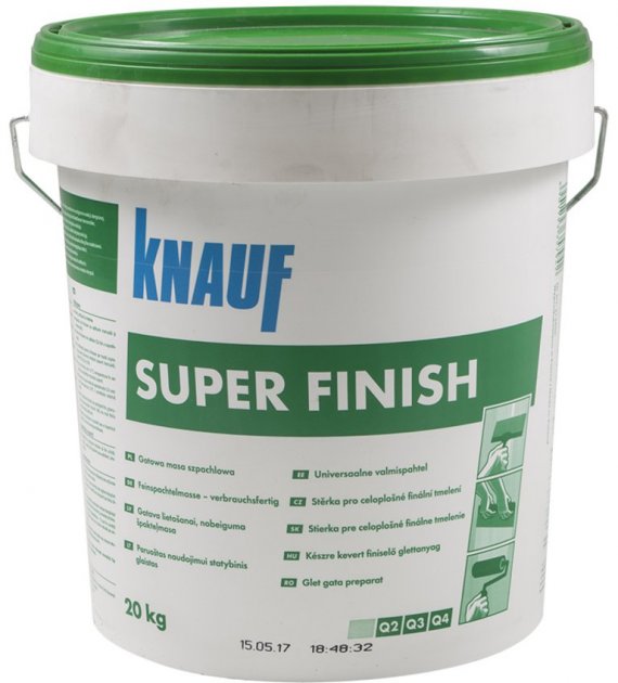 Шпаклевка Knauf Sheetrock Super Finish, 5,4кг Польша
