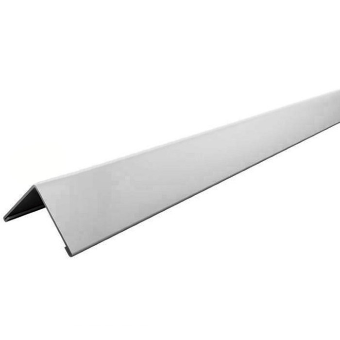 Профіль KRAFT пристінний Fortis L H19*S24*3000мм Білий RAL 9003 (50шт/пач) (60пач/пал) 