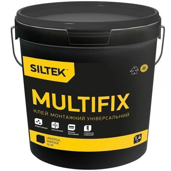 Клей монтажний універсальний Multifix Siltek (1,4кг)