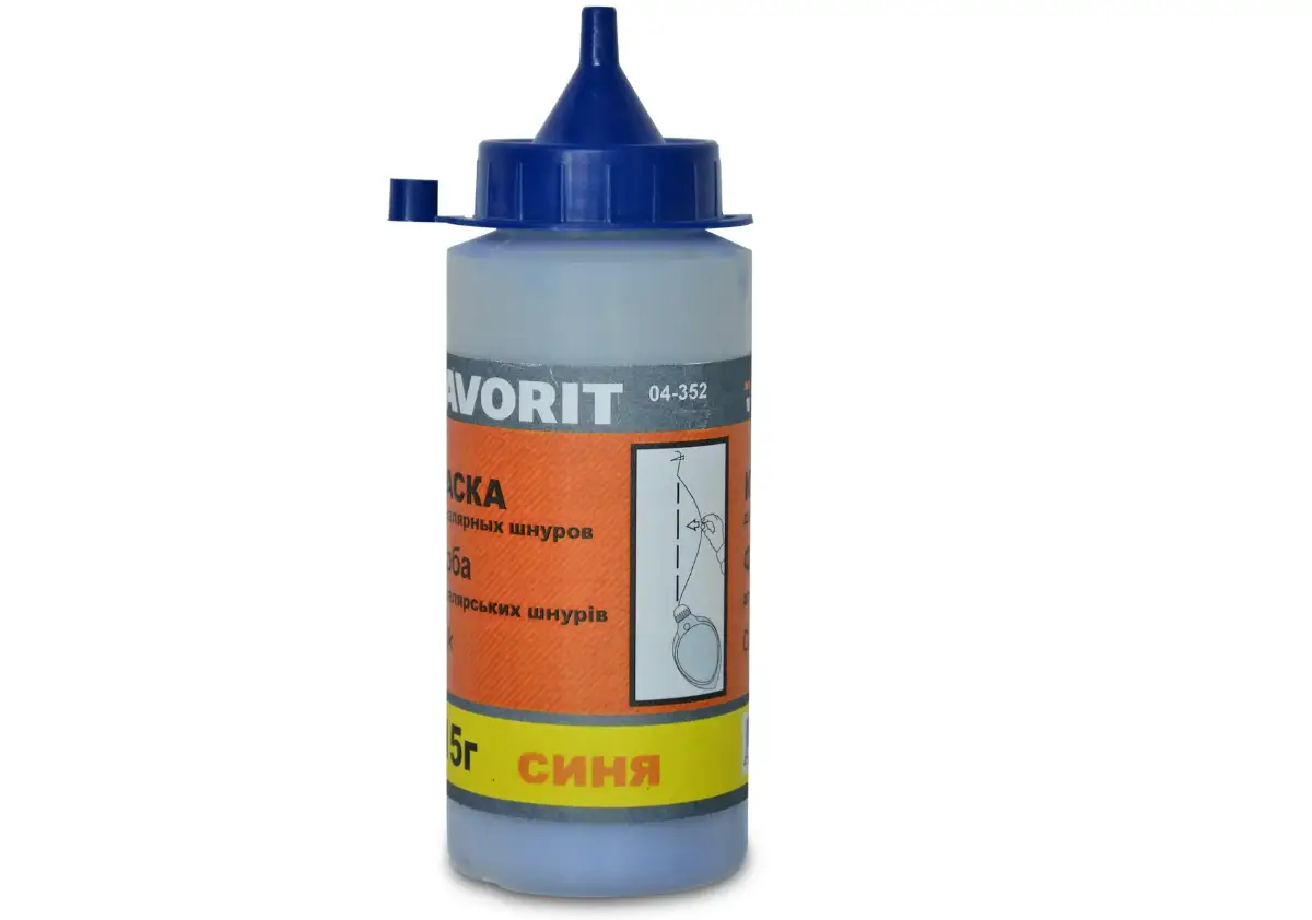 Фарба для малярських шнурів синя 115 г. • 04-352