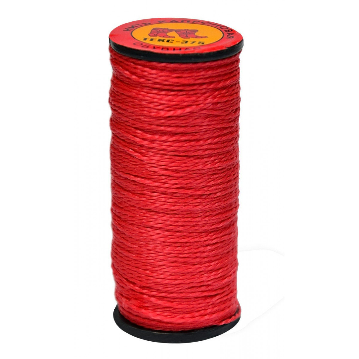 Нитка капронова червона  Україна 40м. • 69-592