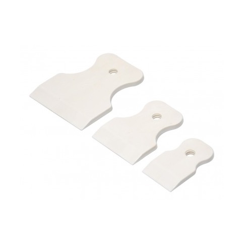 Набір шпателів гумових білих,3 шт, Україна • 05-930