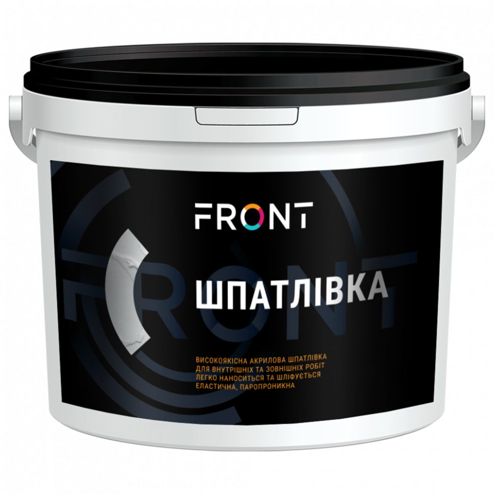 Шпаклівка Акрилова FRONT готова до застосування (27 кг)