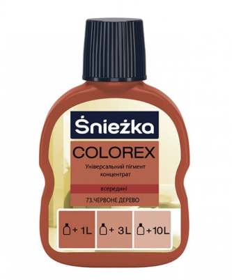 Барвник Colorex №73 червоне-дерево (0,1мл)