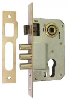 Врізний замок USK 9011-3R (BN) КОРПУС