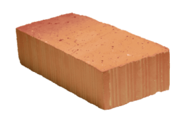 Кирпич красн один морозос полнотелый (312шт) М100 250х120х65мм (Кагамлык) 1,0т.