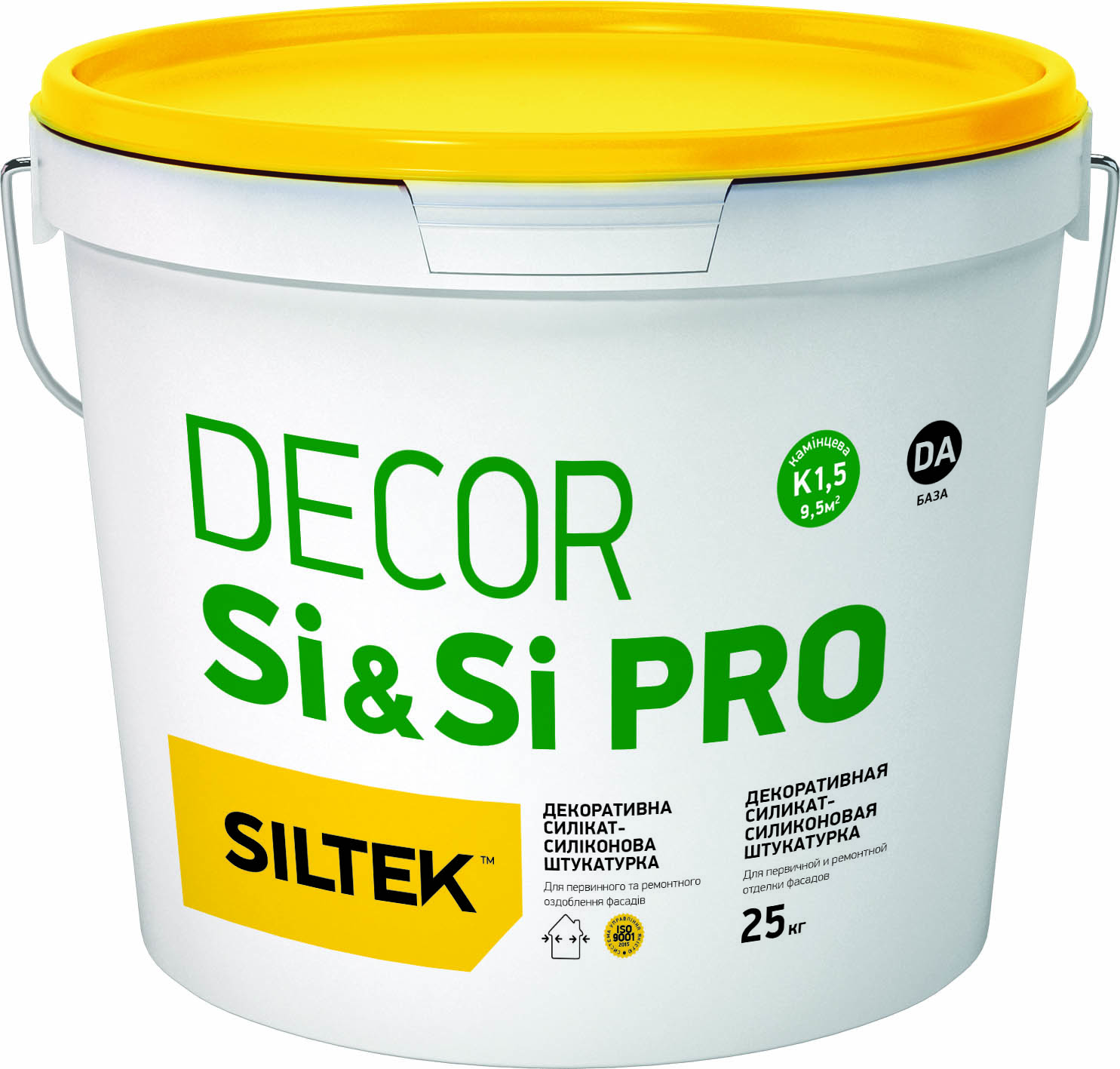 Штукатурка Siltek Dekor Si & Si Pro 25кг.DС (1,5) "камінц"