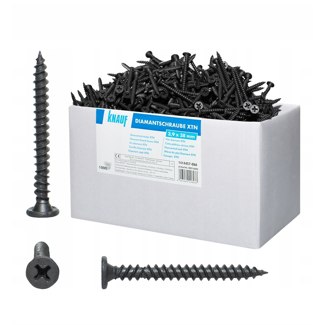 670655 Гвинт KNAUF XTN 3,9х23 мм. (1000) ДЛЯ ТИТАНА