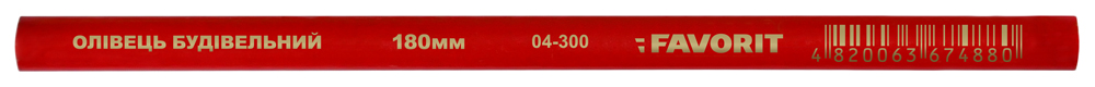 Олівець будівельний 180 мм 04-300