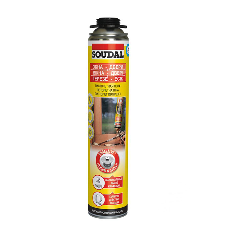Пена SOUDAL  проф 750 ml