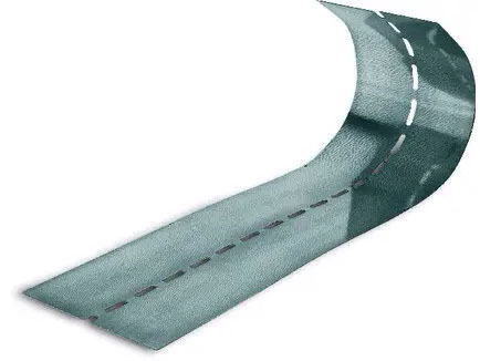 Кутовий профіль гнучкий Flexibles Eckenprofil 100/0,8мм, 0,4кг/м (50м)