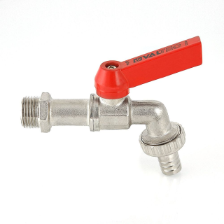 Кран кульовий водоразб. зі штуцером 3/4