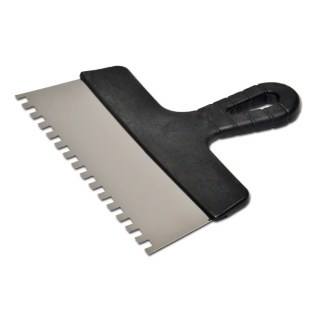 Шпатель з плас. ручкою, 250 мм зуб 8х8 мм • 05-437