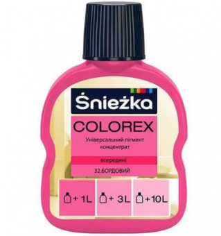 Барвник Colorex №32 бордовий (0,1мл)