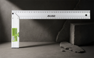 15-401 Кутник 350 мм. алюм,з уровнем