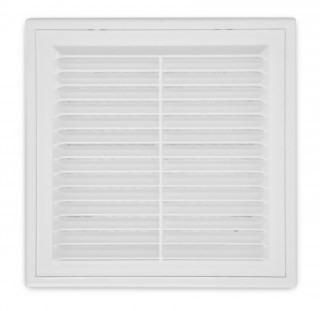 61-112 Решітка вентиляційна 194х194 мм, нахилені жалюзі