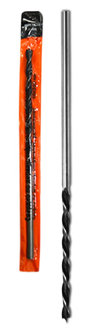 Свердло по дереву, спіральне, подовжене,10х300мм Spitce (21-026)