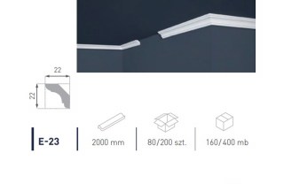 Профиль для потолка Е-23 MARBET LUX 2м/200