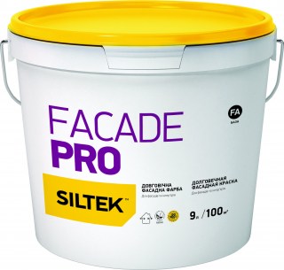 Фарба Facade Pro база FА, 9л Siltek