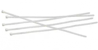 Ремінці затяжні 3х150 мм (100шт) білі23-102