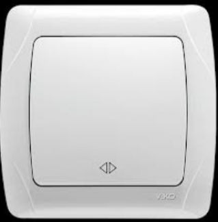 Вимикач реверсивний Білий VI-KO CARMEN 90561031