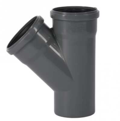 Трійник внутр. канал.110\110*45град Ostendorf