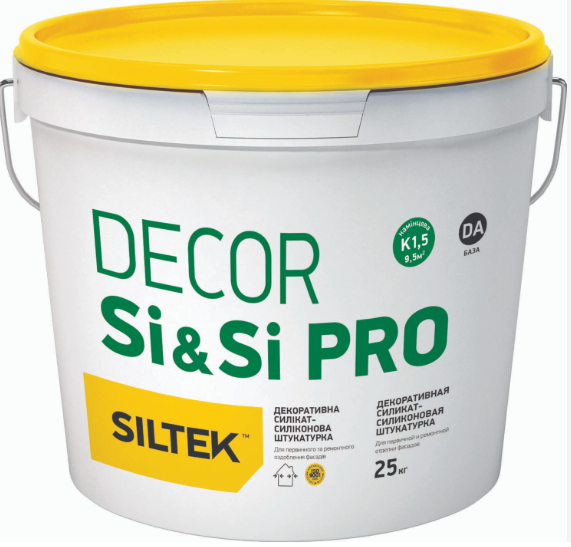 Штукатурка Siltek Dekor Si & Si Pro 25кг.DА (1,5)