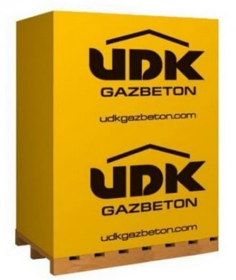 Газобетон UDK SB 400 600х200х100 В2.5