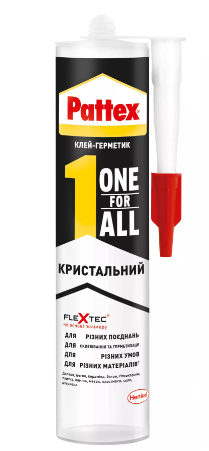 Patteх - Кристальний клей-герметик 290г (CERESIT)