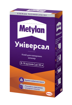 Клей Metylan Універсал для паперових шпалер 250г