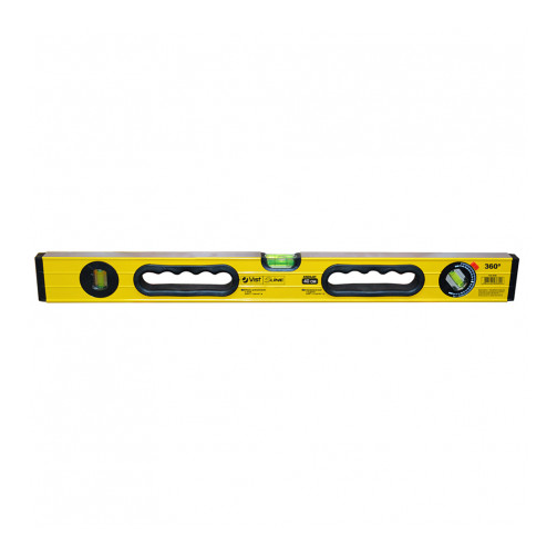 Уровень алюминивый 3 глазка,360С .40см • 14-316